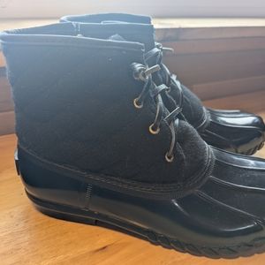 Nautica Wooley Duck Boots Zip-up Ankle Winter Boots